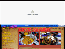 Tablet Screenshot of acambarorestaurant.com